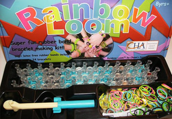 ערכת יצירה לצמידים ממגוון גומיות צבעוניות Rainbow Loom החל מ...