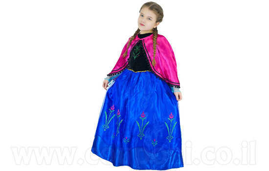 תחפושת אנה לילדות ב129 ש