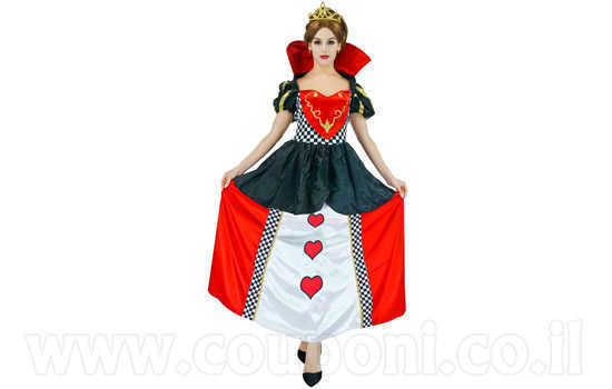 תחפושת מלכת הלבבות לנשים ב149 ש