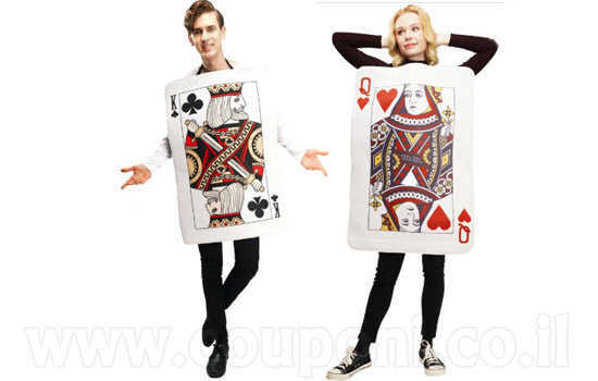 תחפושת קלפים לזוגות ב289 ש
