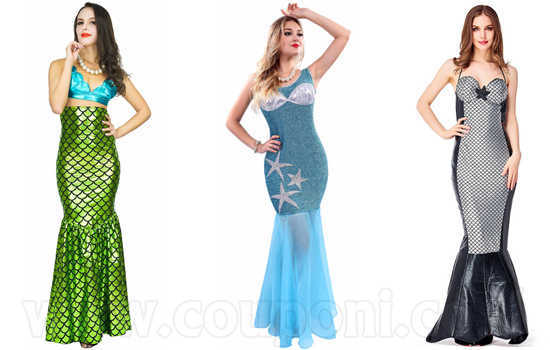 תחפושת בת הים לנשים ב129 ש