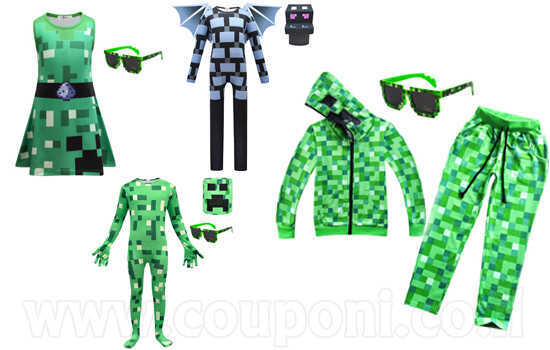 תחפושת מיינקראפט לילדים ב129 ש