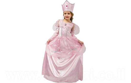 תחפושת נסיכה פיה ורודה לילדות ב149 ...