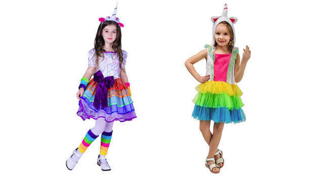 תחפושת חד קרן לילדות ב139 ש